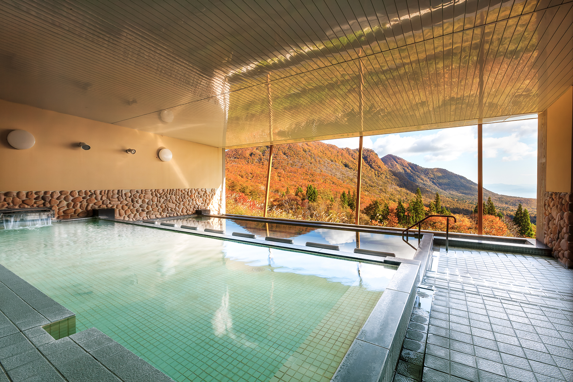 露天風呂の眺望