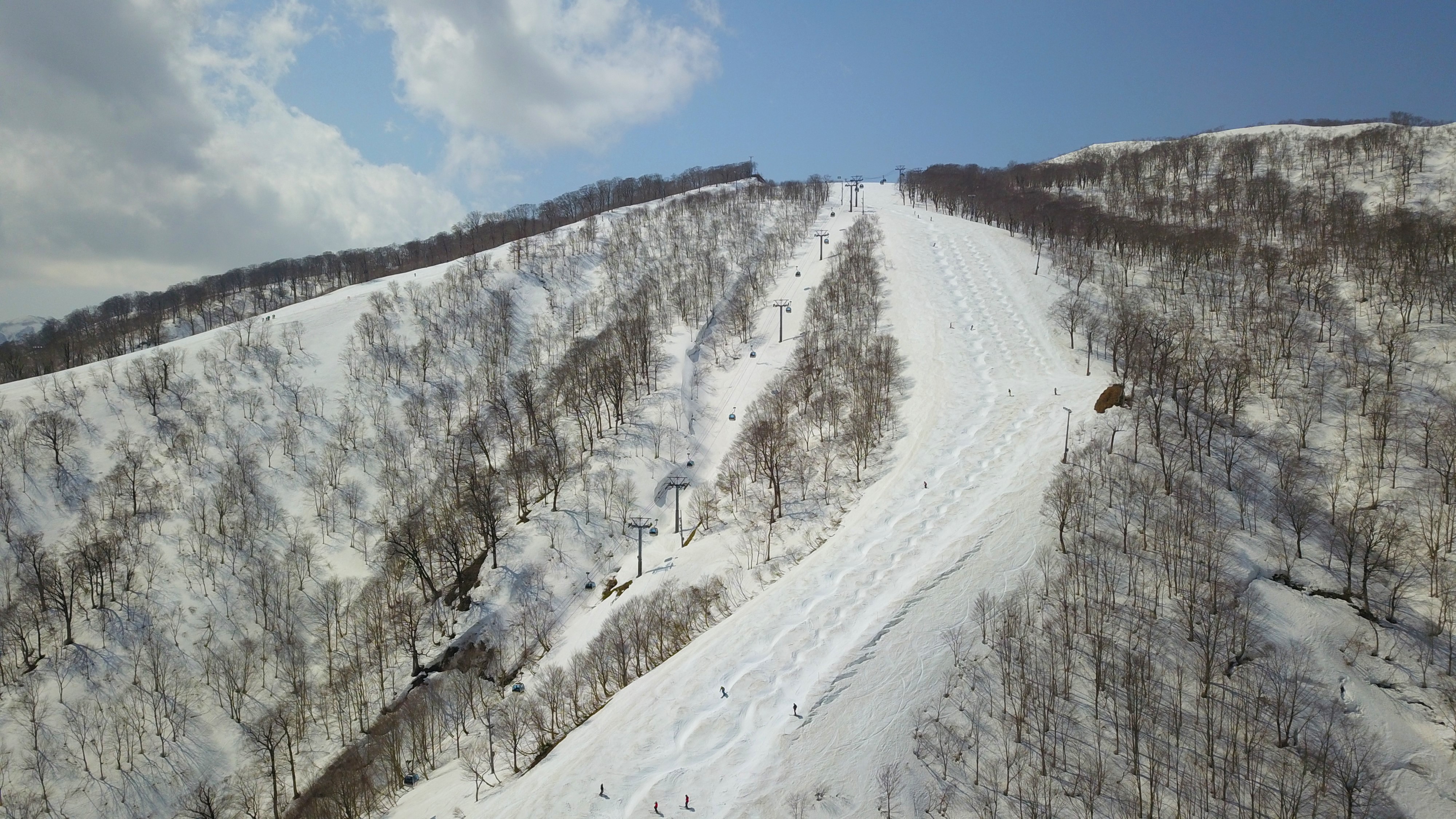 Happy Turn moguls on A4 course